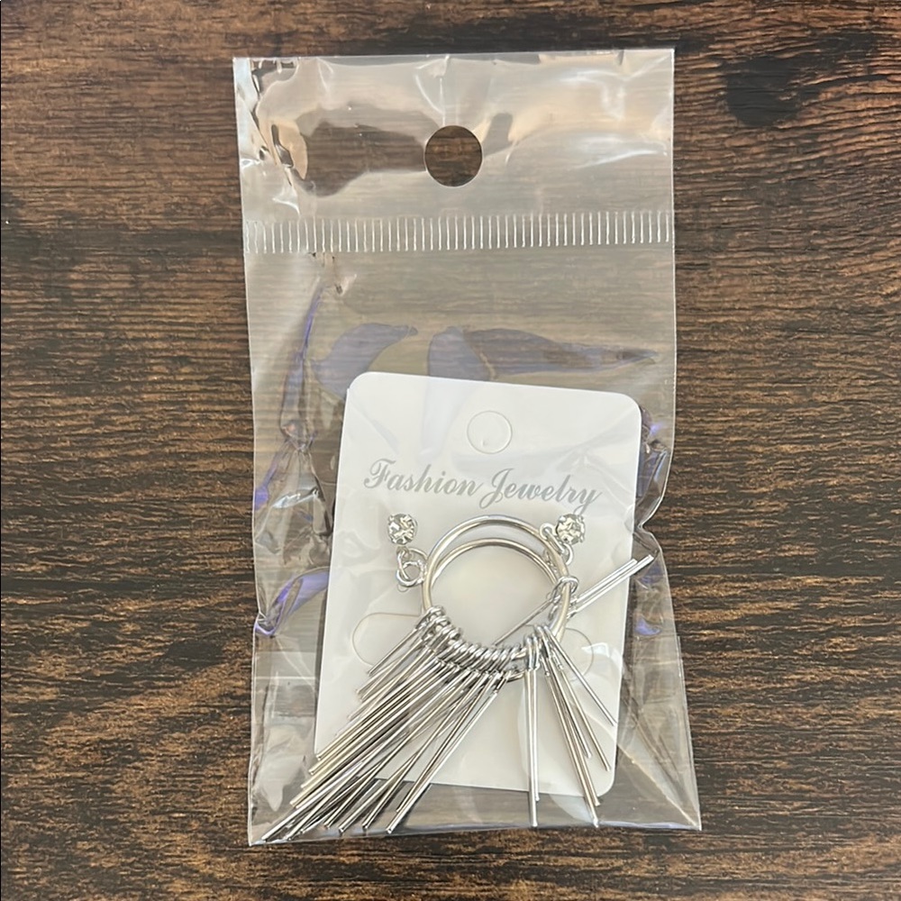 Silver Fashion Jewelry Earrings